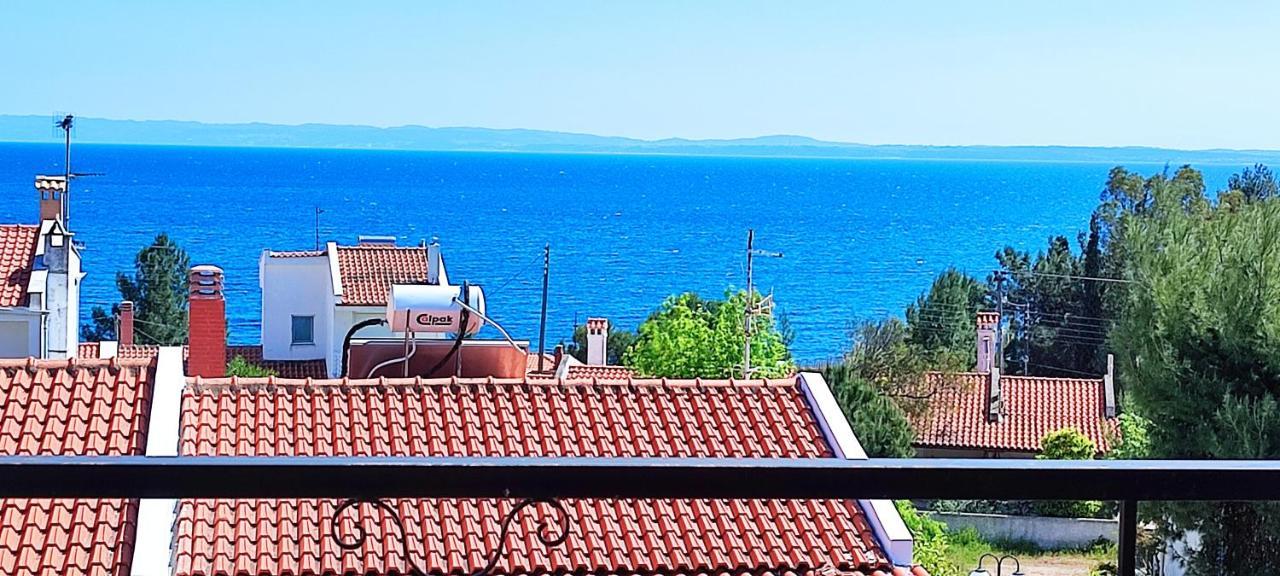 Villa Βianca In Sithonia Gerakini Bagian luar foto