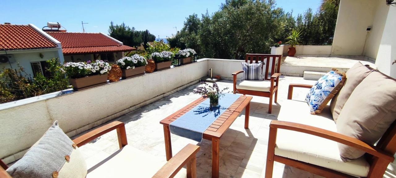 Villa Βianca In Sithonia Gerakini Bagian luar foto