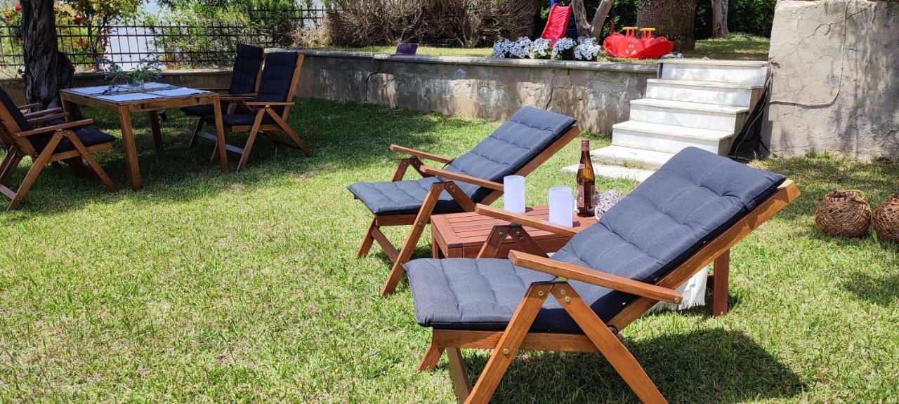 Villa Βianca In Sithonia Gerakini Bagian luar foto
