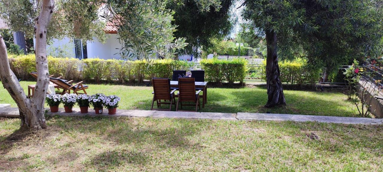 Villa Βianca In Sithonia Gerakini Bagian luar foto